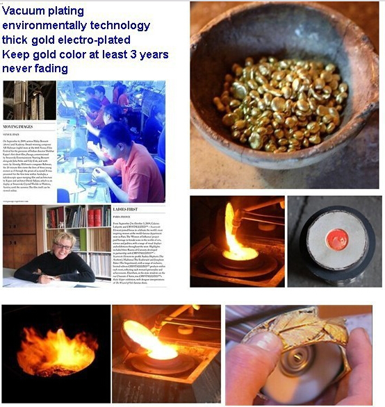 Full 5 Row zircon diamond Jewelry Free Shipping Wholesale Gold Color Stainless Steel Wedding Rings USA size 7/8/9/10/11/12