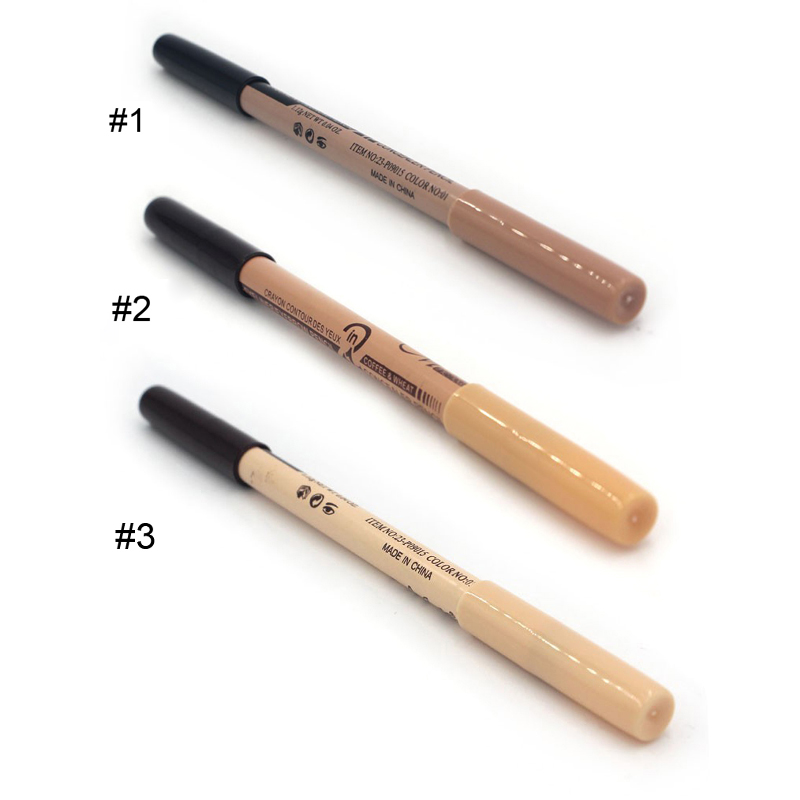 Wholesale-New beauty Double Eyebrow 12pcs Makeup Double Function Eyebrow Pencils Concealer Pencil Super Coverage Cosmeticttt free ship
Wholesale-New beauty Double Eyebrow 12pcs Makeup Double Function Eyebrow Pencils Concealer Pencil Super Coverage Cosmeticttt free ship