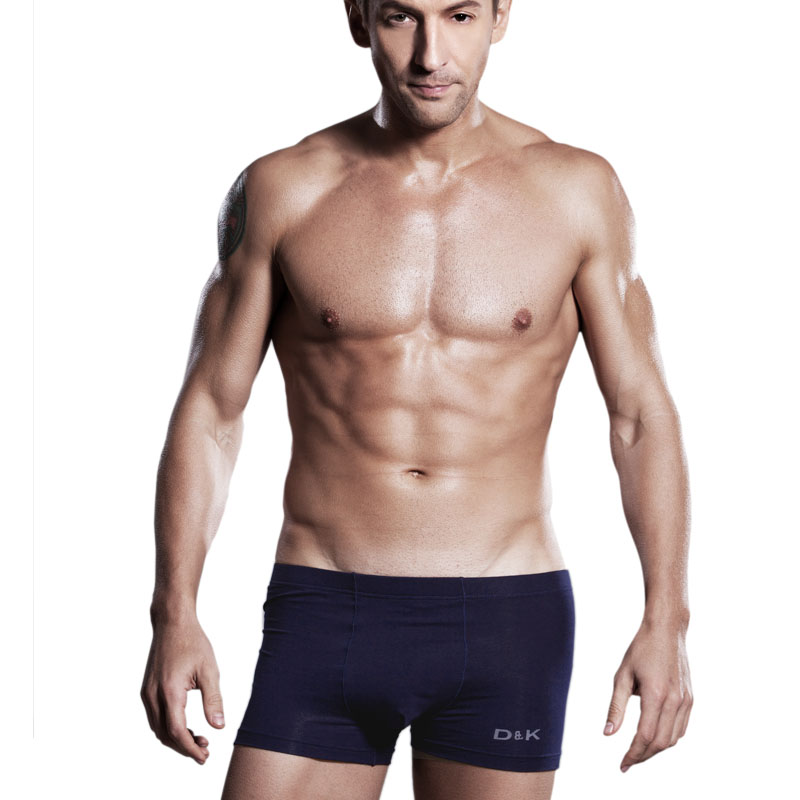 Wholesale-95% Cotton Men Boxer Cueca Underwears Derlen Kentino Brand U-type 3D Stereoscopic Design Fashion Sexy Mens Underwear Boxers 8762