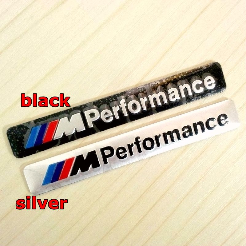 ///M Performance Motorsport Metal Logo funny Car Sticker Aluminum Emblem Grill Badge for BMW E34 E36 E39 E53 E60 E90 F10 F30 M3 M5 M6