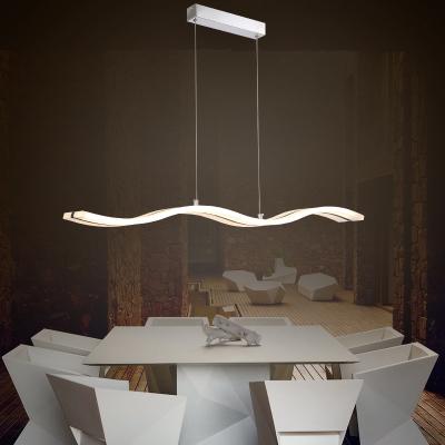 S type Modern LED Acylic Pendant Light for living room Wave Acrylic pendant lamp dinning room Pendant Lighting AC85~265V Chandelier
