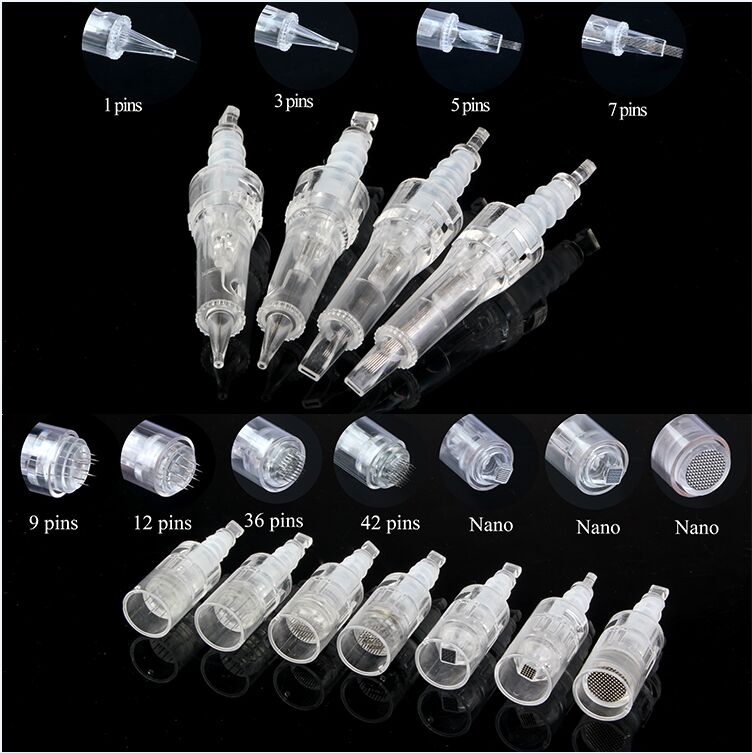 100pcs Micro Needle Cartridge 1 to 42 Pins for MyM dermapen Dr. Pen M5 M7 N2 microneedle pen derma pen Free DHL Shipping
100pcs Micro Needle Cartridge 1 to 42 Pins for MyM dermapen Dr. Pen M5 M7 N2 microneedle pen derma pen Free DHL Shipping