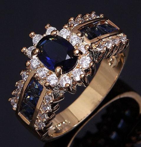 Gemstone Rings Size 6,7,8,9,10,11,12 Womens Blue Sapphire Cz 18K Gold Filled Wedding Rings
Gemstone Rings Size 6,7,8,9,10,11,12 Womens Blue Sapphire Cz 18K Gold Filled Wedding Rings