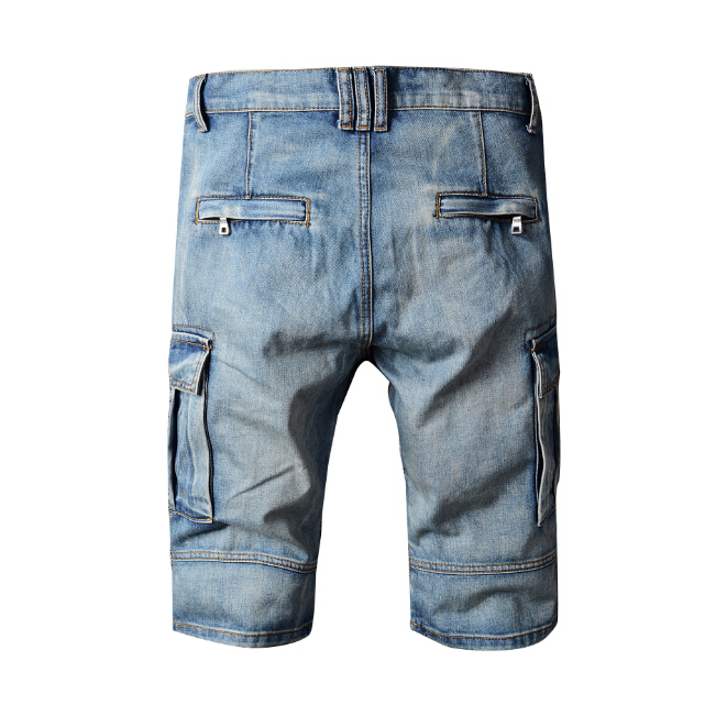 Washed Men Jeans Summer Biker Jean Shorts Knee Length Pants Pockets Design Zippers Patters Light Blue Jeans
Washed Men Jeans Summer Biker Jean Shorts Knee Length Pants Pockets Design Zippers Patters Light Blue Jeans