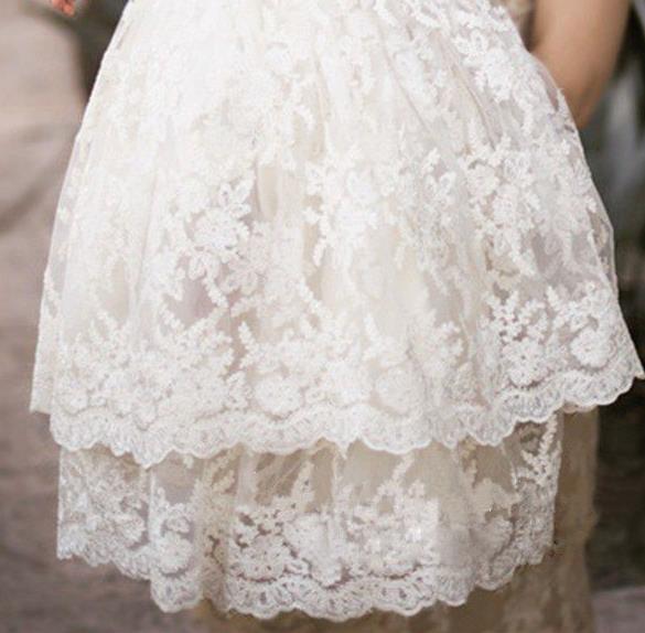 2022 First Communion Dresses White Ivory Lace Half Sleeve High Neck Birthday Party Flower Little Baby Girl Toddler Pageant Dress With Hat