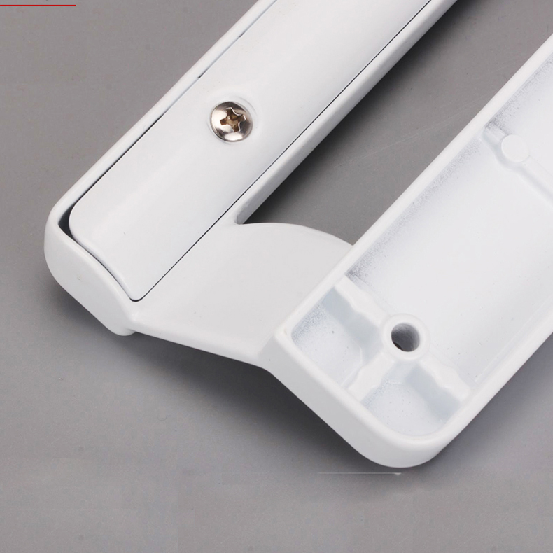 black plastic steel sliding door handle aluminum alloy window knob household furniture hardware part