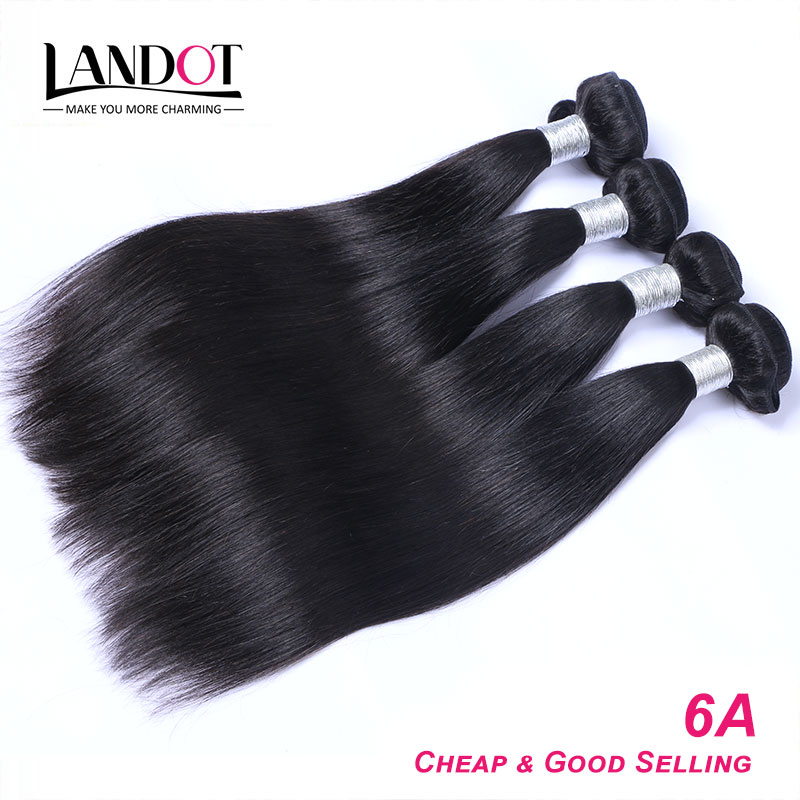Brazilian Virgin/Human Hair Weaves Bundles 3 PCS Unprocessed 6A 7A 8A 10A Peruvian Malaysian Indian Cambodian Straight Remy/Hair Extensions