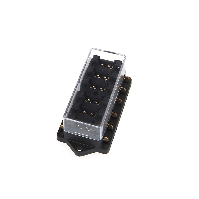 NEW Universal Car Truck Vehicle 6 Way Circuit Automotive Middle-sized Blade Fuse Box Block Holder
NEW Universal Car Truck Vehicle 6 Way Circuit Automotive Middle-sized Blade Fuse Box Block Holder
