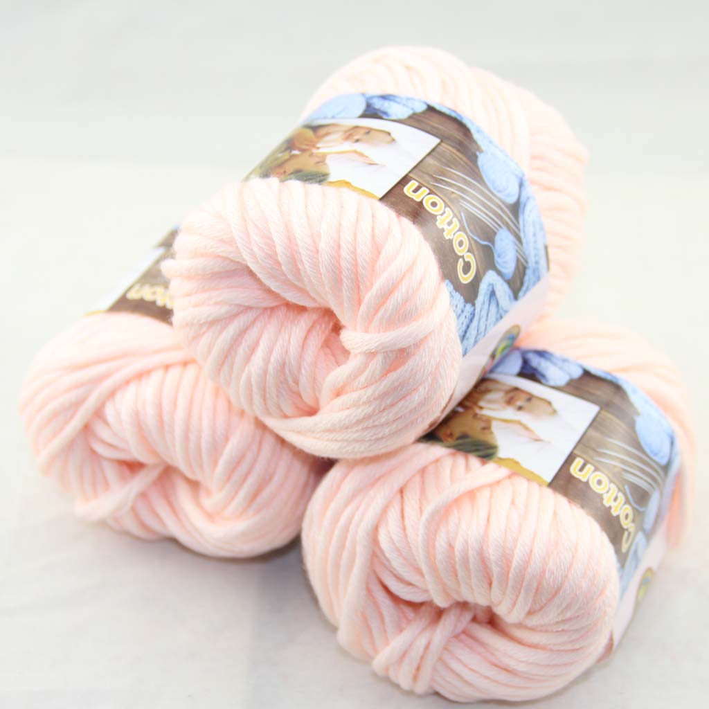 Sale LOT of 3 BallsX50g Special Thick Worsted 100% Cotton Knitting Yarn Flesh pink 42205
Sale LOT of 3 BallsX50g Special Thick Worsted 100% Cotton Knitting Yarn Flesh pink 42205