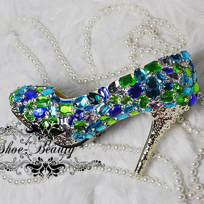 Beautiful Blue Crystal Wedding Dress Shoes Diamond Rhinestone Bridal Dress Shoes Glitter Party Dancing Prom Shoes, Purple
Beautiful Blue Crystal Wedding Dress Shoes Diamond Rhinestone Bridal Dress Shoes Glitter Party Dancing Prom Shoes, Purple