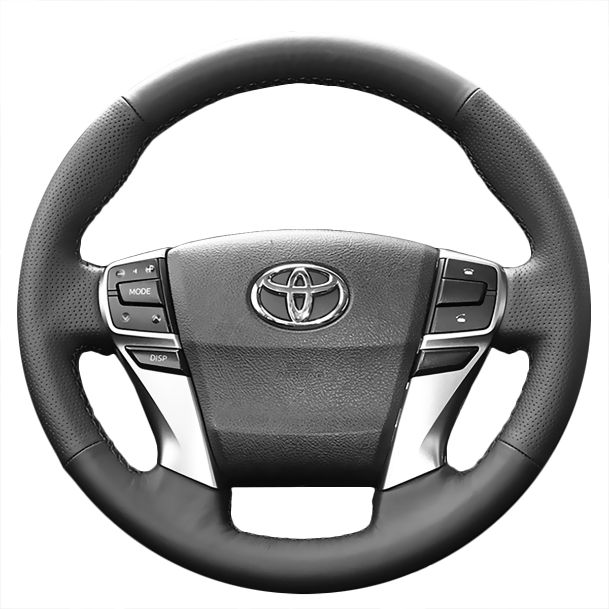Steering wheel cover Case for Toyota MARK X REIZ 2013 new model Genuine leather DIY Hand-stitch Car styling