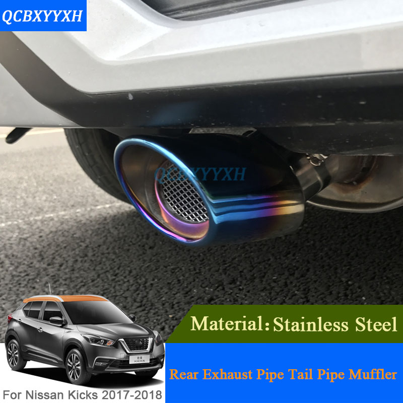 QCBXYYXH Car Auto Exhaust Muffler Tip For Nissan Kicks 2017 Stainless Steel Pipe Chrome Trim Modified Car Rear Tail Throat Liner
QCBXYYXH Car Auto Exhaust Muffler Tip For Nissan Kicks 2017 Stainless Steel Pipe Chrome Trim Modified Car Rear Tail Throat Liner