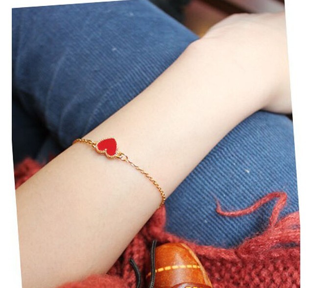 Cheap Official Men Bijoux 8 Infinity Heart Bracelet For Women Jewelry Accessories Wholesale Bangles Bijoux
