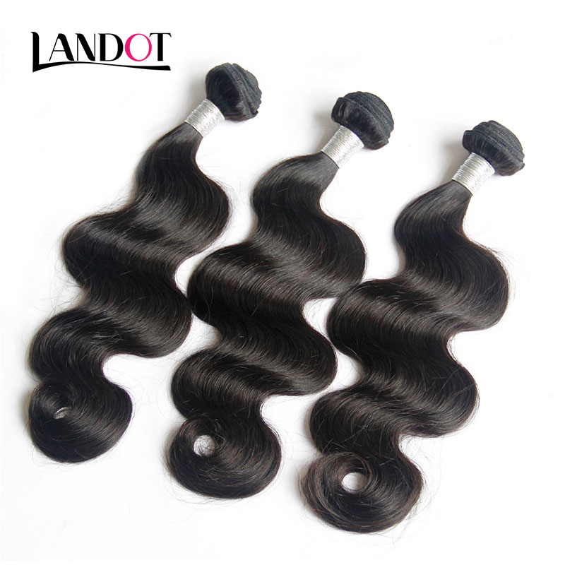 

Brazilian Body Wave Virgin/Hair Weaves Bundles 3PCS Unprocessed Peruvian Malaysian Indian Cambodian Hair 6A 7A 8A 10A Human Hair Extensions, 6a virgin human hair