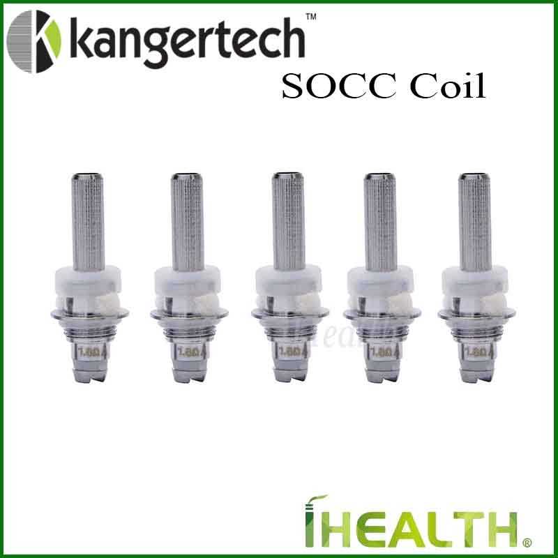 Kanger SOCC Replacement Coil Head for Kangertech Protank 2 Mini EVOD Atomizers 100% Original MT32 coil Head with Japanese Organic Cotton
Kanger SOCC Replacement Coil Head for Kangertech Protank 2 Mini EVOD Atomizers 100% Original MT32 coil Head with Japanese Organic Cotton
