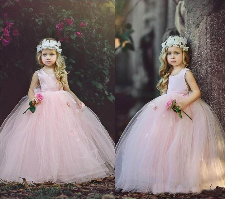 2018 Puffy Ball Gowns Flower Girl Dresses Blush Pink Birthday Dress Floor Length Girls Pageant Gown Custom Made, Same as image
2018 Puffy Ball Gowns Flower Girl Dresses Blush Pink Birthday Dress Floor Length Girls Pageant Gown Custom Made, Same as image