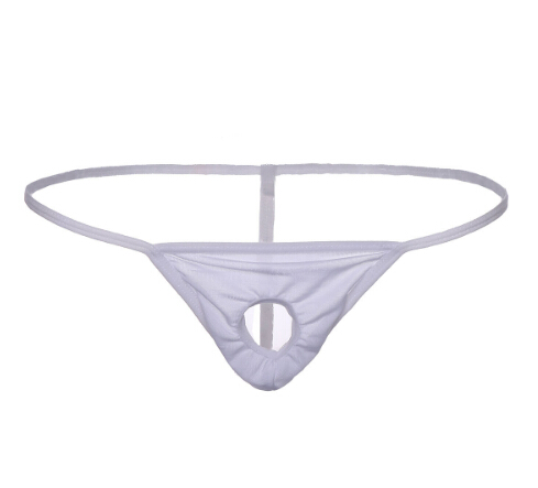 New Mens Male Metal Cockring Open Crotch Sexy G-String Sex Toys Lovers Bikini Thongs Panties Brief Underwear Exotic Lingerie