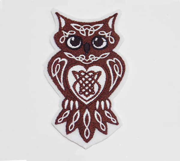 Celtic Art Iron-on Embroidered Sew-On Wild Celtic Creature Patch Celtic Knotwork Owl Patch Free Shipping, Black
Celtic Art Iron-on Embroidered Sew-On Wild Celtic Creature Patch Celtic Knotwork Owl Patch Free Shipping, Black