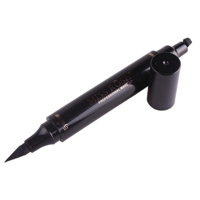 2019 Hot Miss Rose Stamp Eyeliner & Seal Pencil Professional Eye Makeup Tool Double Heads Two Heads Eyeliner Pen
2019 Hot Miss Rose Stamp Eyeliner & Seal Pencil Professional Eye Makeup Tool Double Heads Two Heads Eyeliner Pen