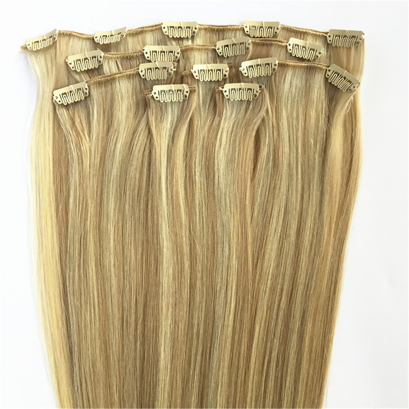 ELIBESS HAIR -Unprocessed Remy Clip in Highlight Hair Extensions 7pcs set 100g Mix Color 18/613 Blonde Natural Hair Extension
ELIBESS HAIR -Unprocessed Remy Clip in Highlight Hair Extensions 7pcs set 100g Mix Color 18/613 Blonde Natural Hair Extension