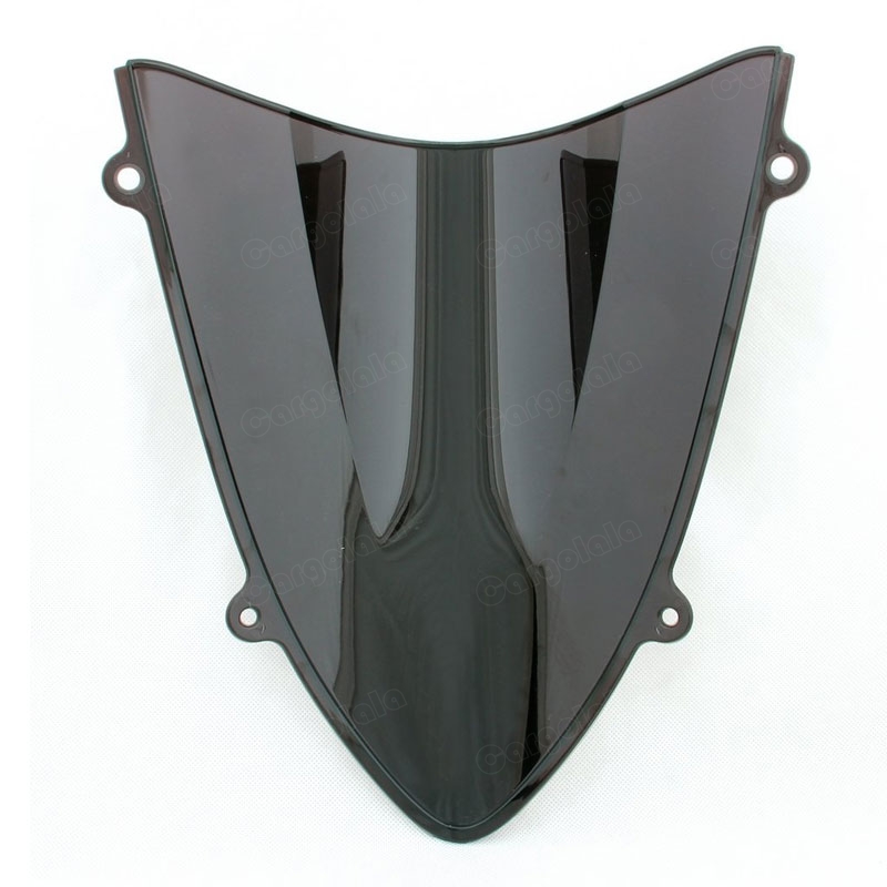 Double Bubble Windscreen Windshield ABS for Kawasaki Ninja 250R EX250 2008 2009 2010 2011 2012