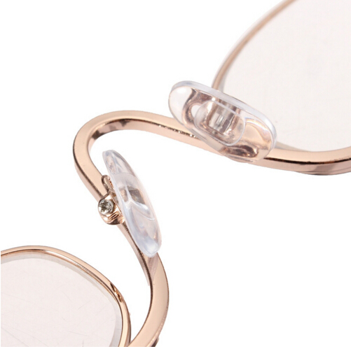 Good Quality Magnifying Make Up Eye Fold Glasses Spectacles Cosmetic Eye Reading glasses With Pouch Flip Down Lens Flip