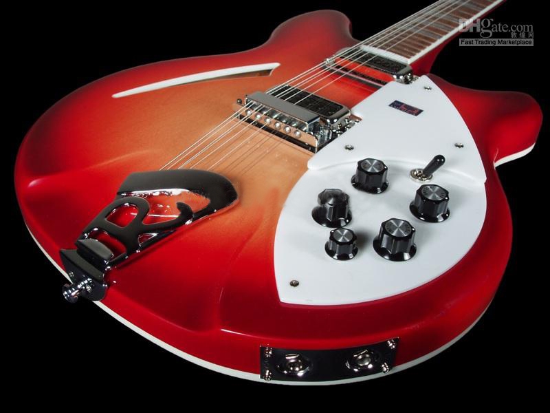 Custom Ric Fire Glo Cherry Sunburst 360 12 Strings Electric Guitar Semi Hollow Body Triangle Mother Of Pearloid Fingerboard Inlay
Custom Ric Fire Glo Cherry Sunburst 360 12 Strings Electric Guitar Semi Hollow Body Triangle Mother Of Pearloid Fingerboard Inlay
