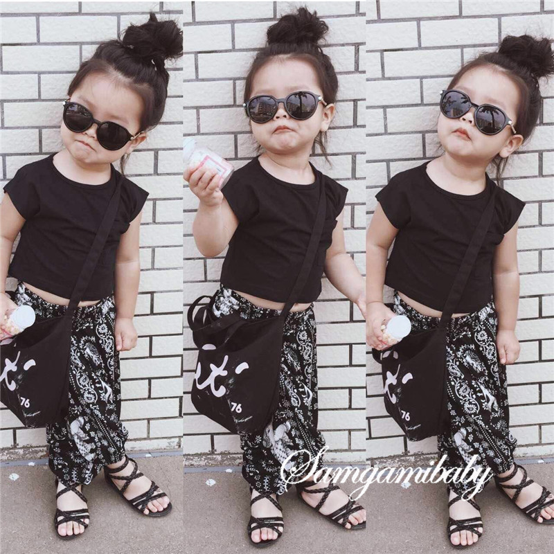 2016 INS National wind children outfits cotton T-shirts+chiffon Pull crotch pants 2pcs/set baby Girl Outfits Kids Clothing Suits, As photo
2016 INS National wind children outfits cotton T-shirts+chiffon Pull crotch pants 2pcs/set baby Girl Outfits Kids Clothing Suits, As photo