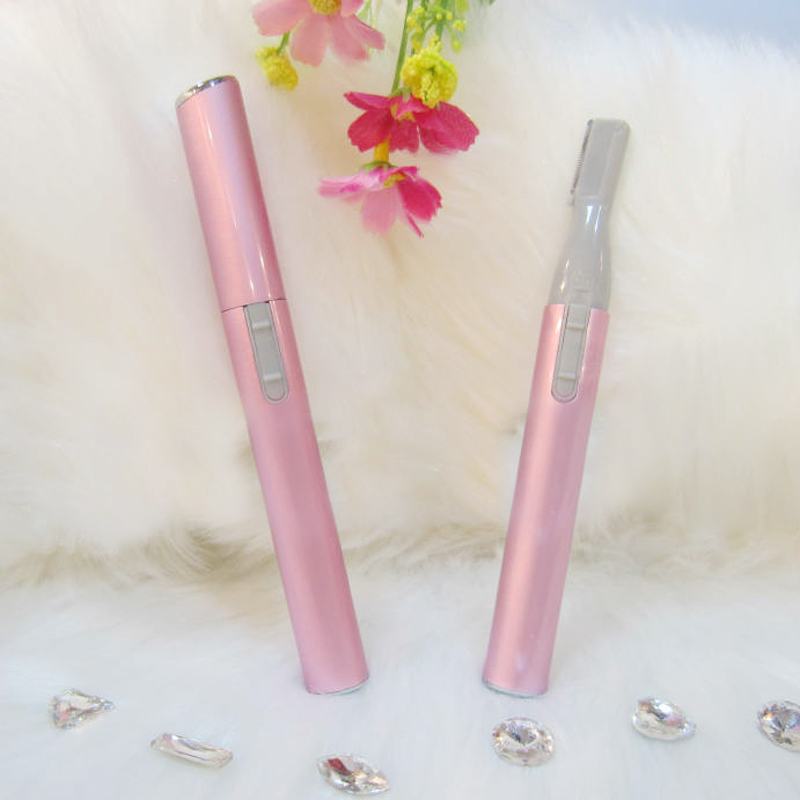 2017 Fashion Women Eyebrow Razor Electric Men Shaper Shaver Removal Clipper Armpit Pubic Hair Trimer Personal Face Care Tools