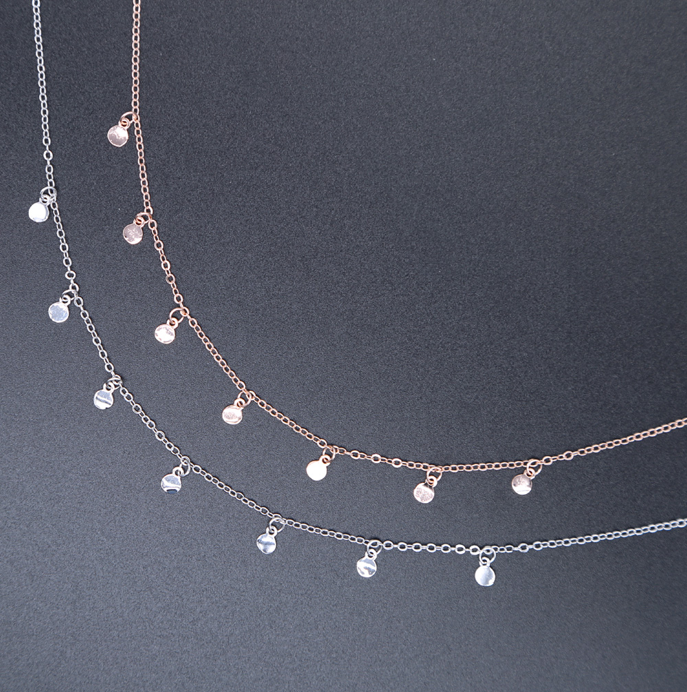 factory wholesale cheap dainty delicate tiny mini dots charm choker statement women fashion jewelry necklace