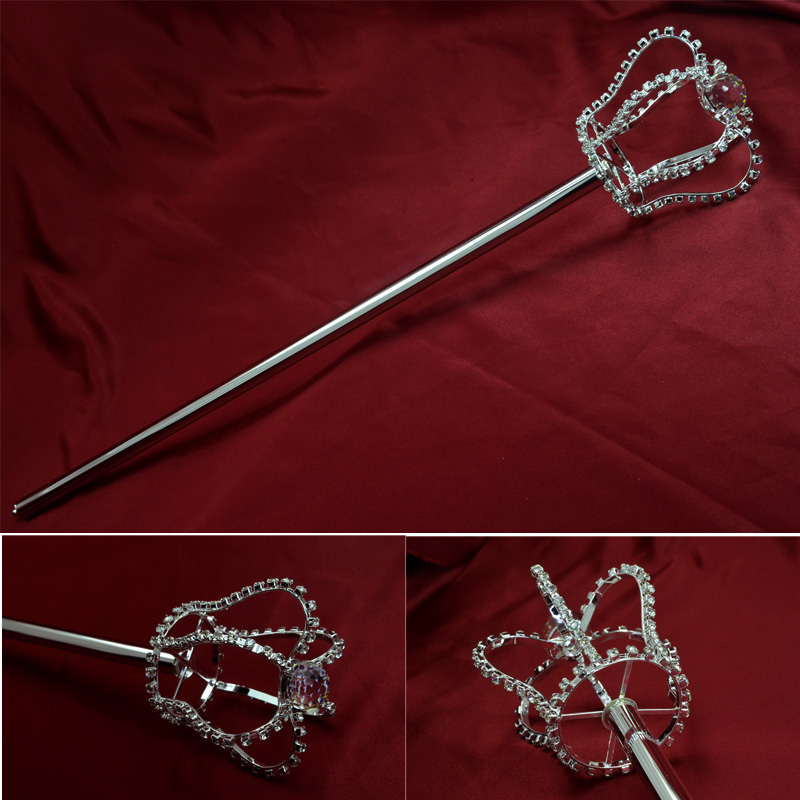 Scepter Crown Three Dimenshional Pageant Bridal Beauty Queen Winner Cosplay Party Accessories Crystal Crown Scepter Mk027
Scepter Crown Three Dimenshional Pageant Bridal Beauty Queen Winner Cosplay Party Accessories Crystal Crown Scepter Mk027
