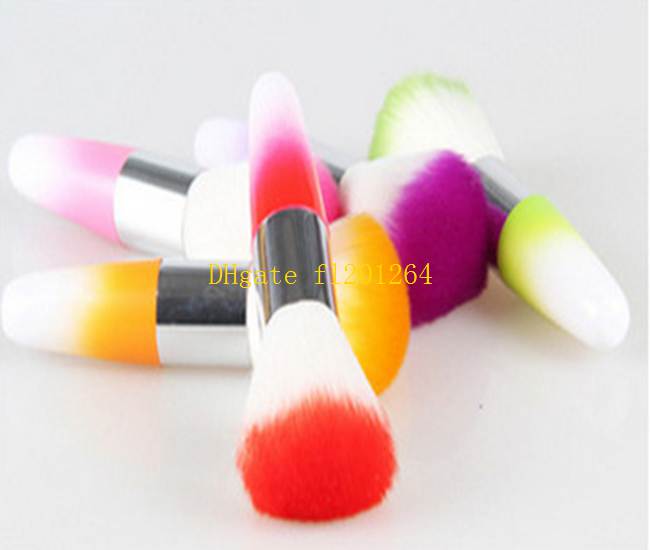 100pcs/lot Free Shipping New arrival Nail Art Dust Remover Brush Cleaner Acrylic UV Gel Rhinestones Makeup Brush Tool