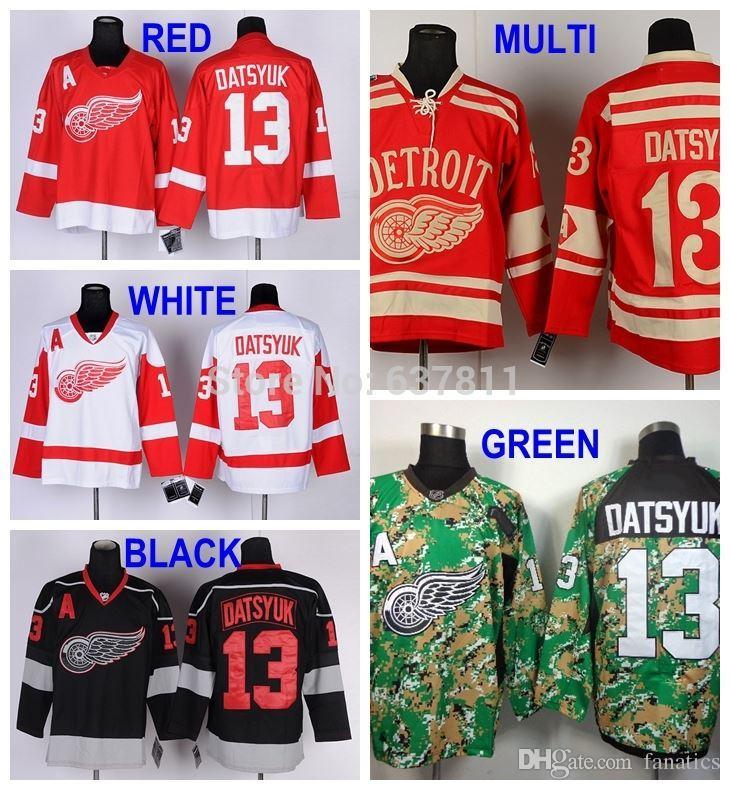 Red Hockey Jerseys #13 Pavel Datsyuk Jersey Home Red White 2016 Camo Black Ice Mens Stitched Jerseys A Patch Hongyi
Red Hockey Jerseys #13 Pavel Datsyuk Jersey Home Red White 2016 Camo Black Ice Mens Stitched Jerseys A Patch Hongyi