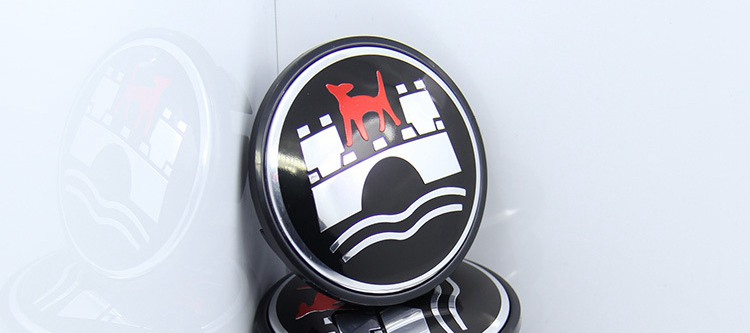 Update 65Mm ABS Aluminium Wolfsburg Wheel Center Hub Cap Black Dust Cover For Badge Emblems Decoration Modification 4Pcs/Lot