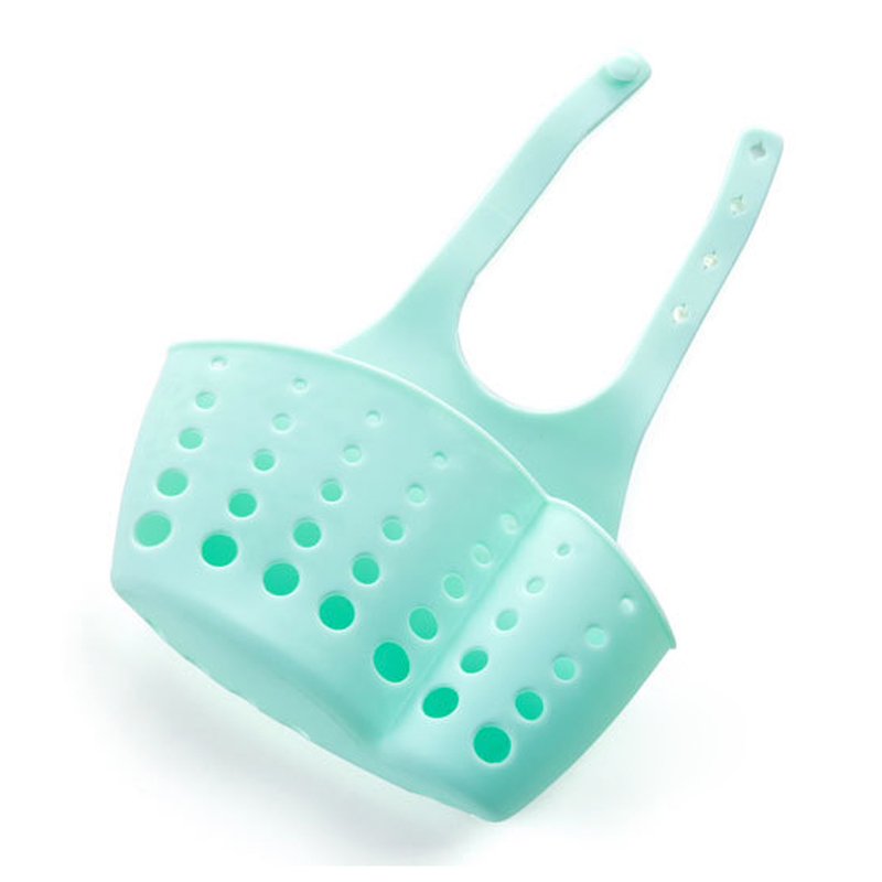 wholesale portable home hanging drain bag basket bath storage tools sink holder bathroom accessories holder soap kitchen dish cloth sponge