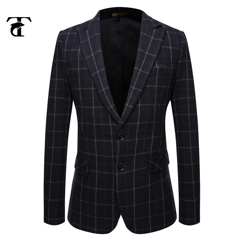 Wholesale-2016 Dark Suit Formal Blazer Formal Men Suit Italian Formal Suits For Men Wool Mens Checked Blazer, Black
Wholesale-2016 Dark Suit Formal Blazer Formal Men Suit Italian Formal Suits For Men Wool Mens Checked Blazer, Black