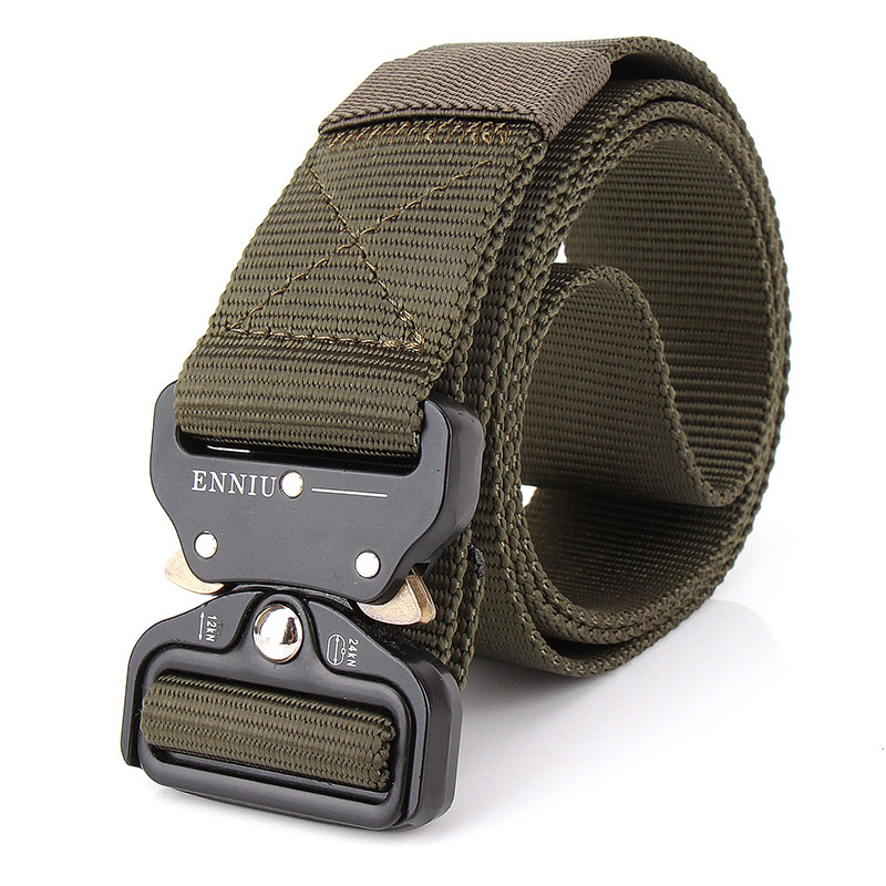 The New ENNIU 3.8CM Quick Release Buckle Belt Quick Dry Outdoor Safety Belt Training Pure Nylon Duty Tactical Belt от DHgate WW