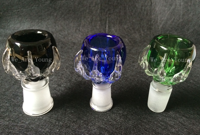 Colorful Thick Dragon Claw Glass Bowl Male or Female 14.4mm 18.8mm joint Smoking Bowls Glass Bowl for Glass Bongs Water Pipes
Colorful Thick Dragon Claw Glass Bowl Male or Female 14.4mm 18.8mm joint Smoking Bowls Glass Bowl for Glass Bongs Water Pipes