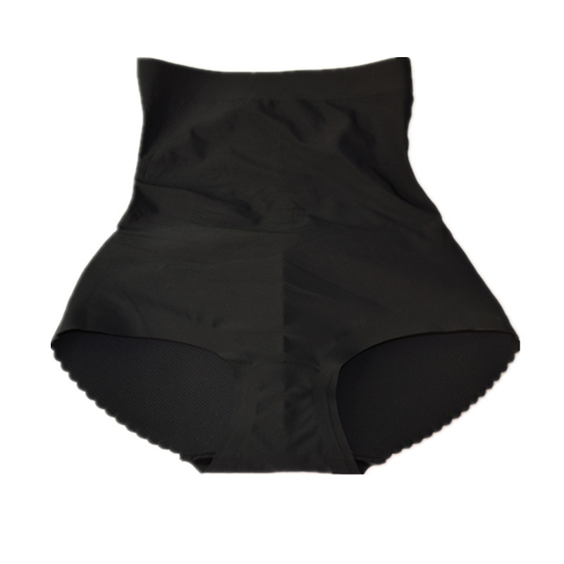 Wholesale-High Waist Padded Seamless Underwear Panties Women Pants Body Shaper Push Up Hips Girdle S-XL