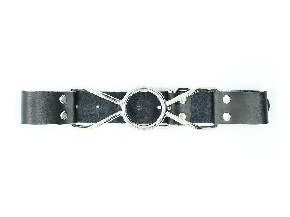 Adult Toys Leather O-Ring Open Mouth Gag Bondage Fetish Restraint Slave Roleplay Gimp #R501