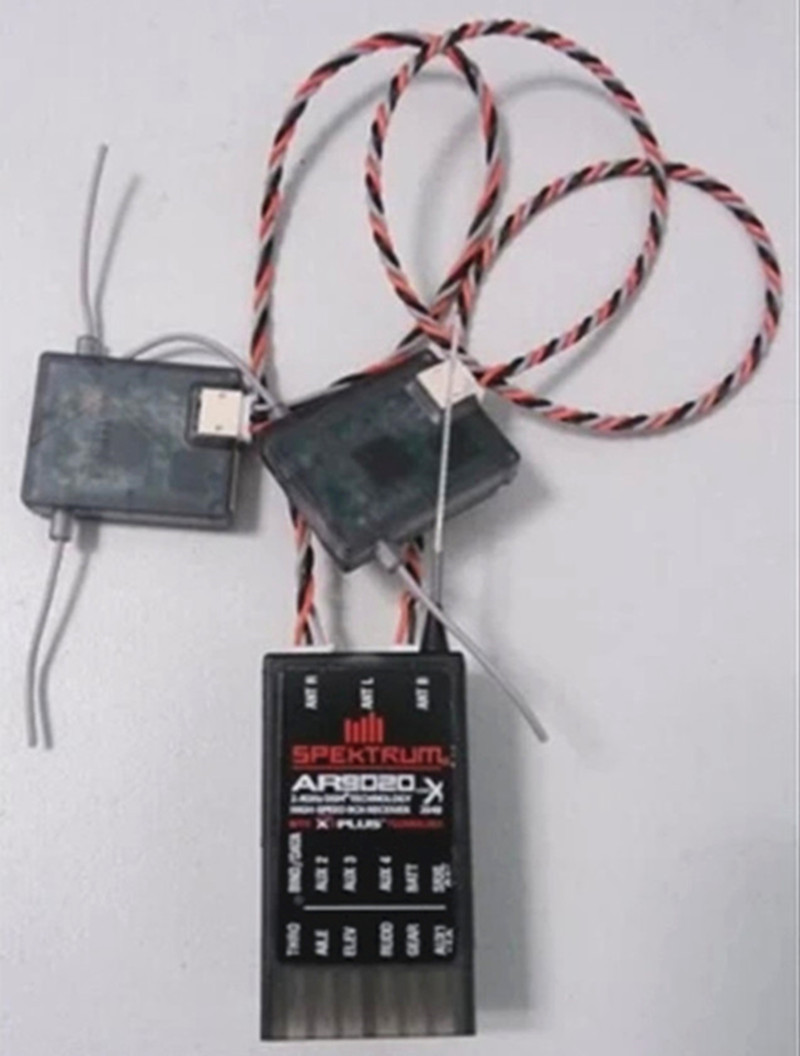 AR9020 Receiver 9-Channel 9ch DSMX Receiver for DX7S DX18 DX10T DX8 DX9 SPMAR9020 Transmitter of Helicopters,Airplanes,Quadcopters, Black
AR9020 Receiver 9-Channel 9ch DSMX Receiver for DX7S DX18 DX10T DX8 DX9 SPMAR9020 Transmitter of Helicopters,Airplanes,Quadcopters, Black