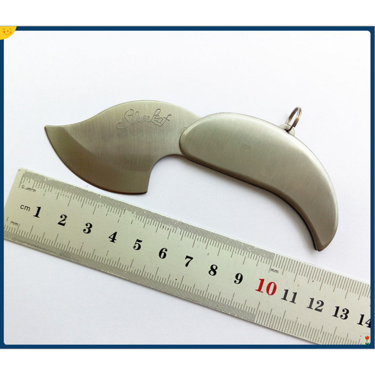 Factory Direct Ghillie Creative Leaf Shape Mini Folding Knife Foldings Blade Keychains Folder Knifes EDC Pocket Knives
Factory Direct Ghillie Creative Leaf Shape Mini Folding Knife Foldings Blade Keychains Folder Knifes EDC Pocket Knives