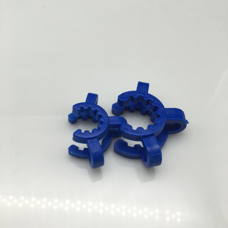 Wholesale Bong Keck clips plastic used Smoking Accessories for 18.8mm 14.4mm joint size different color glass water pipe