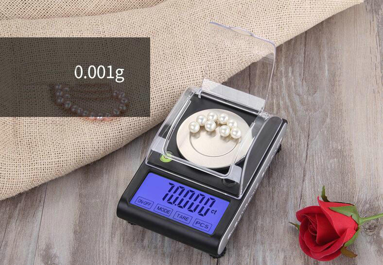 Backlight 50g x 0 001g Electronic LCD Touch Screen Digital Scale Jewelry Gold Diamond Gram Scale With Horizontal balancer263x5890219