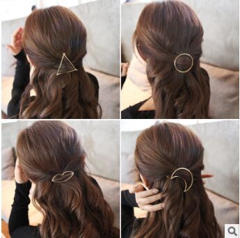 2018 New Fashion Gold Metal Triangle Hairpin Girls' Hair Clips Women Fashion Hair Accessories Free Shipping
2018 New Fashion Gold Metal Triangle Hairpin Girls' Hair Clips Women Fashion Hair Accessories Free Shipping