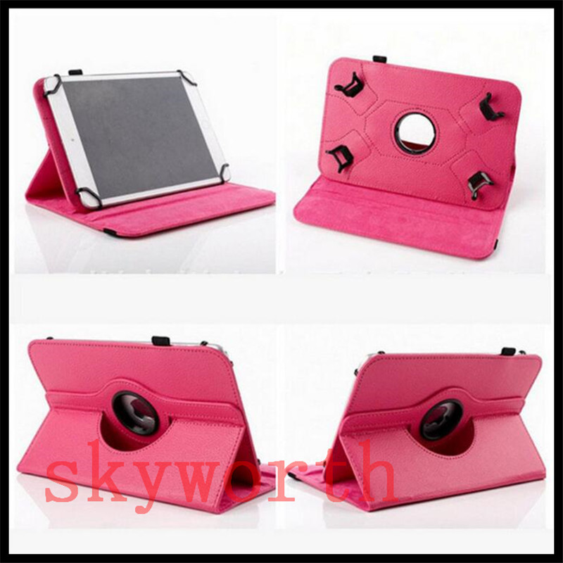 

Universal 360 rotating case for 7 8 9 10 inch tablet MID Galaxy tab 4 7.0 T230 T530 ipad Stand