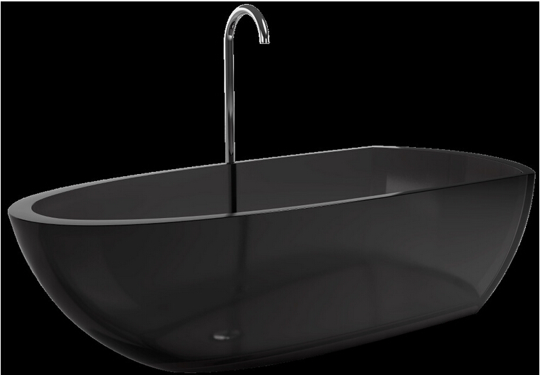 1800x800x500mm High-End Solid Surface Stone Bathtub Rectangular Freestanding Resin Acrylic Colored Rectangular Tub RS6592C