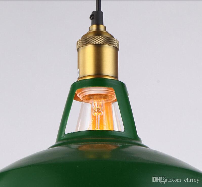 loft industrial pendant lighting led vintage lighting Metal Pendant Hanging Lights American Countryside Barn Edison Pendant Lamps