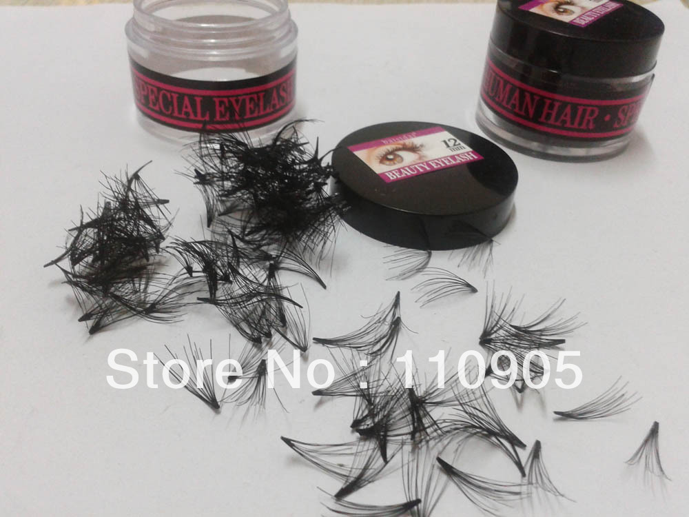Wholesale-Cluster 100% Hair Eyelash Extension Soft Real Hair Flare Eye Lashes 10P Flare Crazy Eyelashes Free shipping
Wholesale-Cluster 100% Hair Eyelash Extension Soft Real Hair Flare Eye Lashes 10P Flare Crazy Eyelashes Free shipping