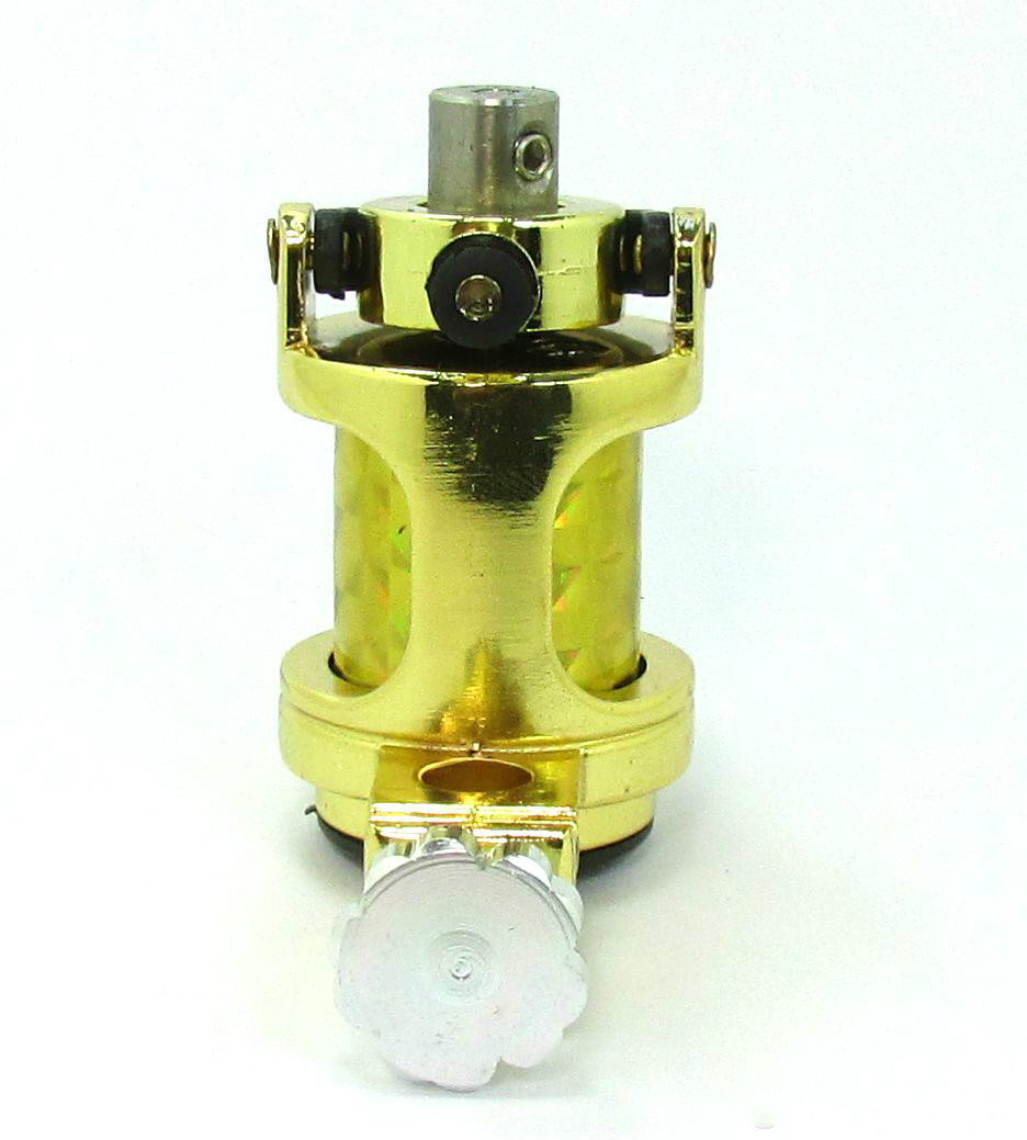 New Design Light silent Gold Motor Rotary Tattoo Machine Swashdrive Handmade Smooth Free Shipping